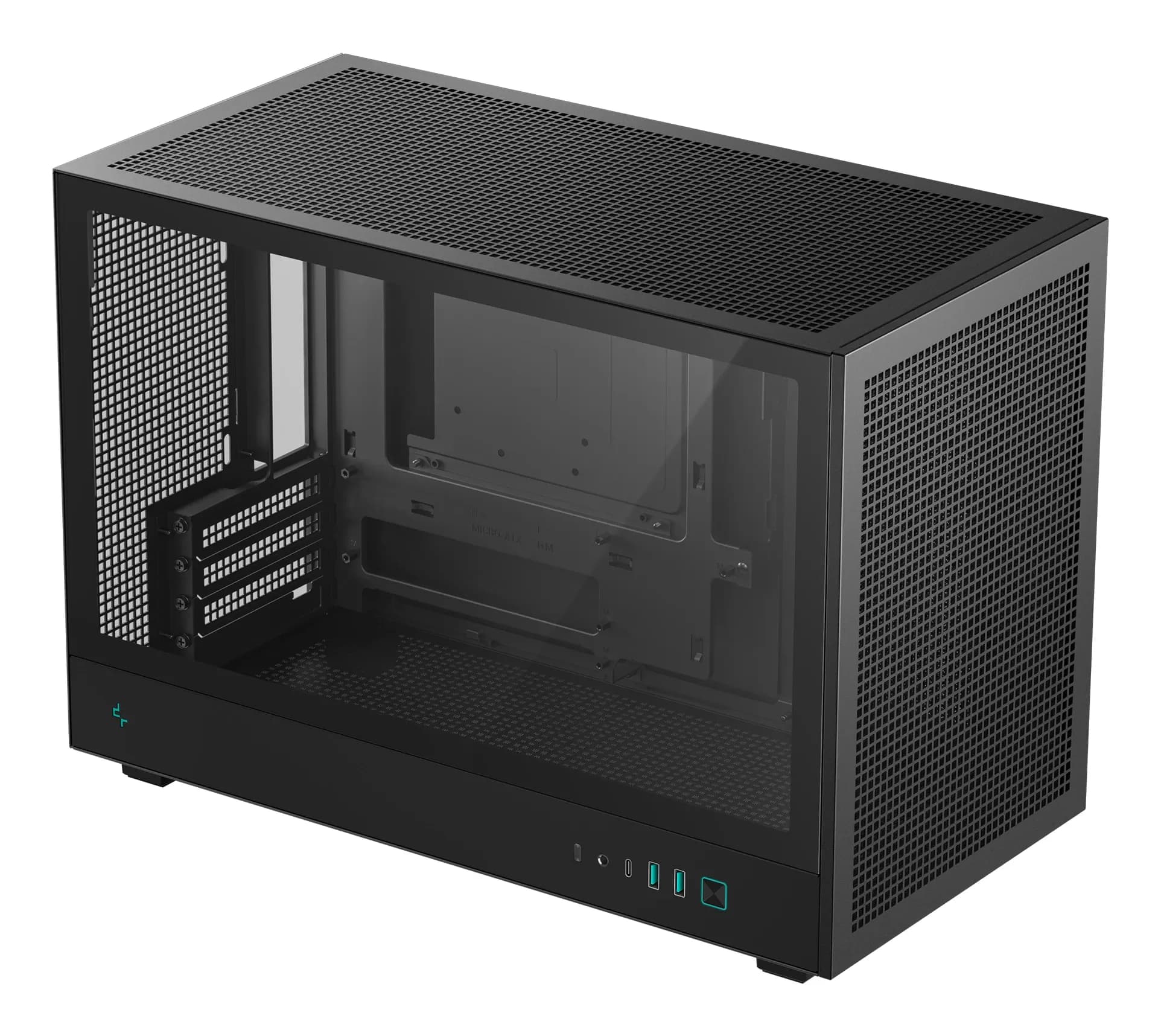 DEEPCOOL MATX CH260 w/o PSU USB 3.0 Front Type-C, Mesh panel