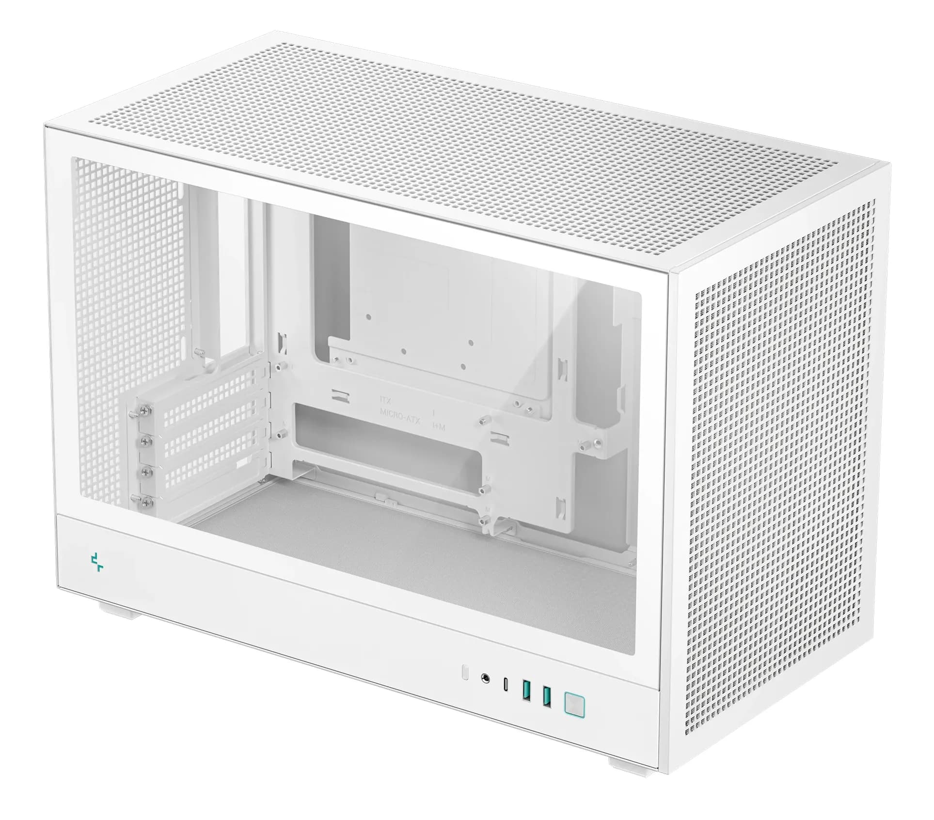 DEEPCOOL MATX CH260 WH WHITE w/o PSU USB 3.0 Front Type-C