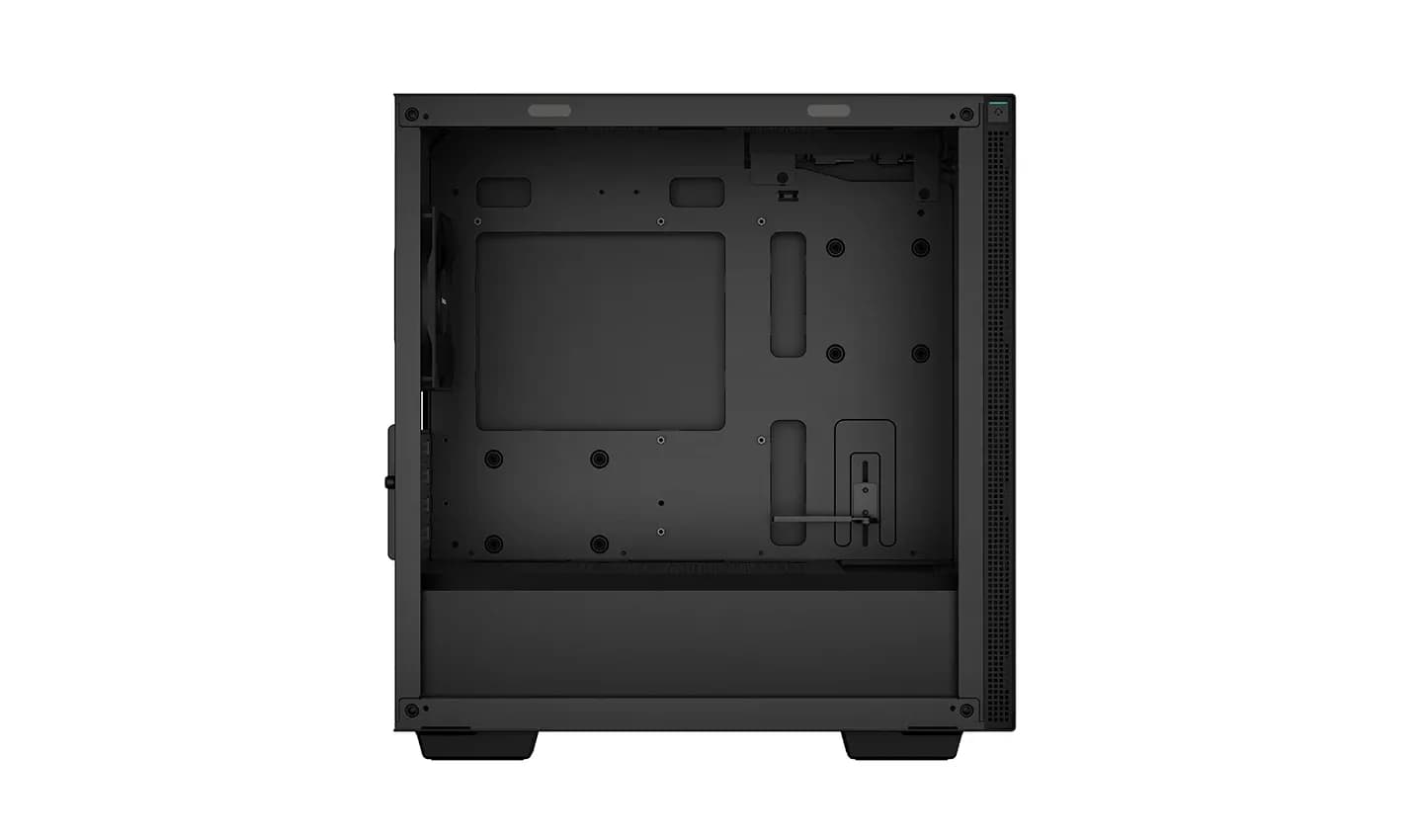DEEPCOOL MATX CH370 w/o PSU 2*USB 3.0 1×120mm Grill design front panel