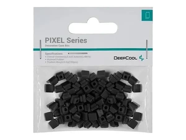 Декоративный резиновый элемент DEEPCOOL PIXEL BK для корпусов DEEPCOOL MESH (100 pcs pack)