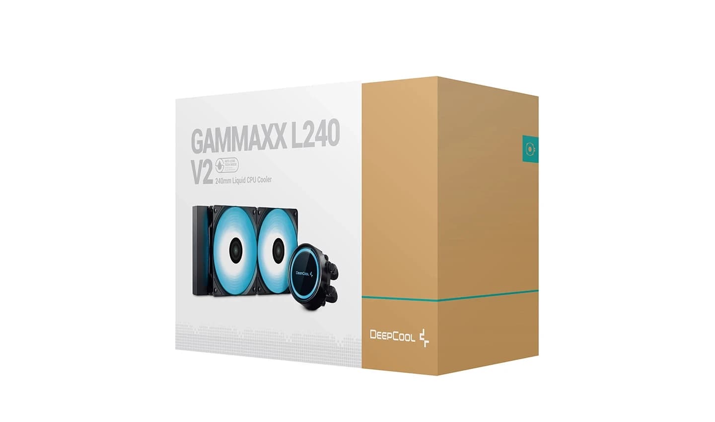 DEEPCOOL GAMMAXX L240 ARGB 2xARGB120 FAN LGA20xx/1700/1366/1150/1155/1156/AM4/AM3+/AM3/AM2+/FM2+/