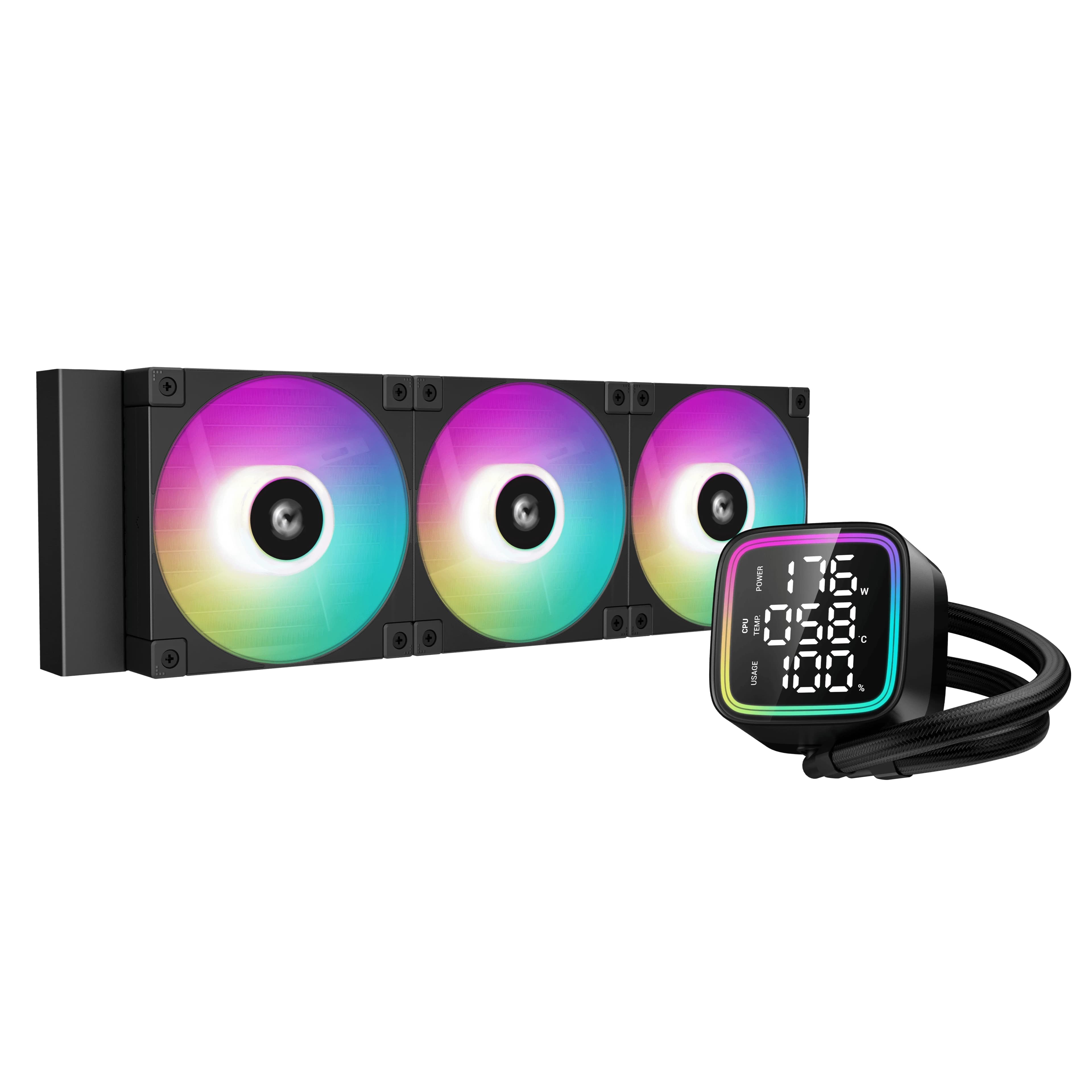 Система жидкостного охлаждения DeepCool LD360 (120 мм, 3 шт)