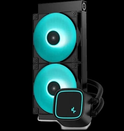 DEEPCOOL LE500 2x120 MARRS GREEN LED PWM FAN LGA20xx/1700/1200/115*/AMD