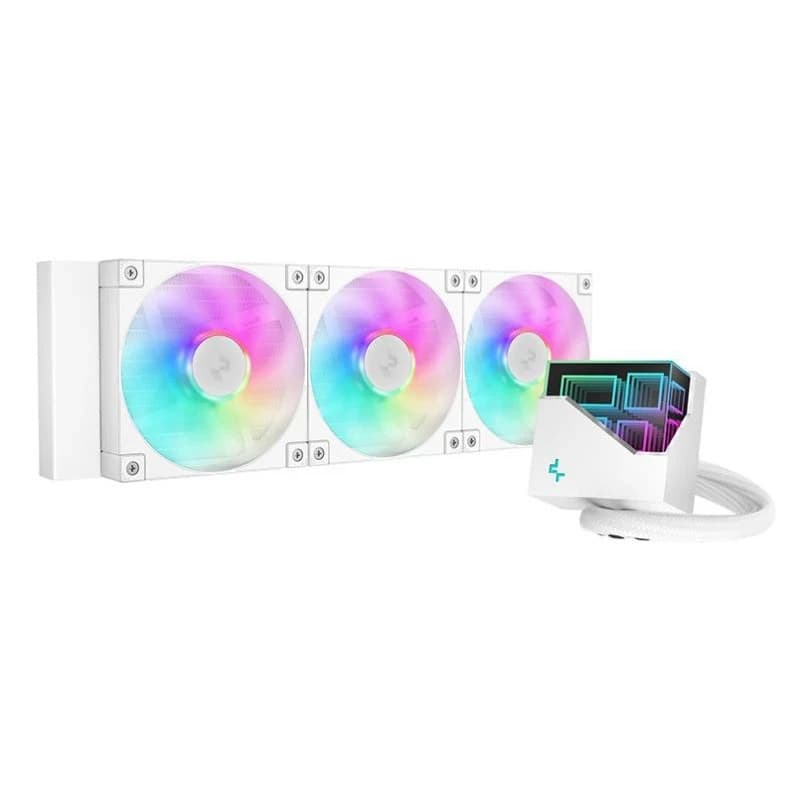 DEEPCOOL LT360 WH ARGB WHITE 120*3 FAN LGA20xx/1700/1200/115*/AMD