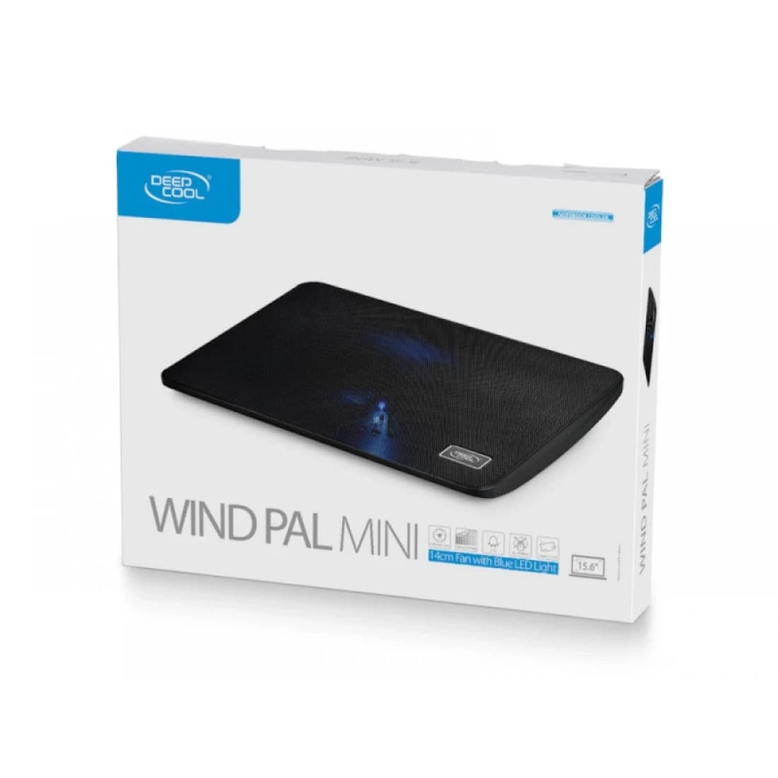 Cooler for notebook DEEPCOOL WIND PAL MINI BLACK 15,6"