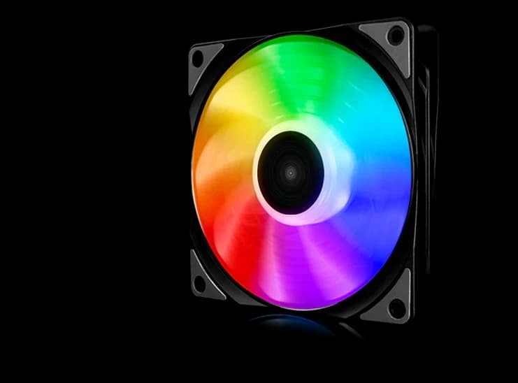 Cooler for PSU/CASE DEEPCOOL CF120 A-RGB LED 120x120x25mm Hydro Bearing 500-1500rpm
