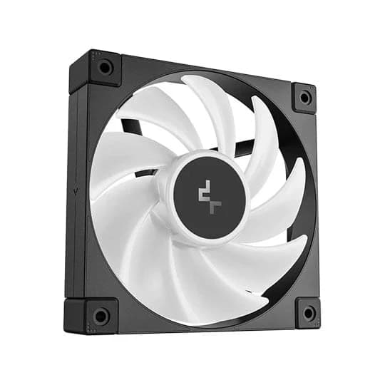 Cooler for PSU/CASE DEEPCOOL FD12(3 IN 1 SET) ARGB PWM HDB BLACK 500-2050rpm 120mm