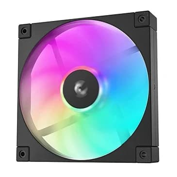 Cooler for PSU/CASE DEEPCOOL FD14(3 IN 1 SET) ARGB PWM HDB BLACK 400-1650rpm 140mm