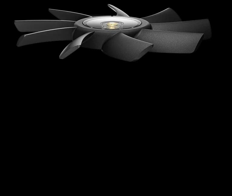 Cooler for PSU/CASE DEEPCOOL FT12 SLIM PWM BLACK LED 500-1850rpm 120mm