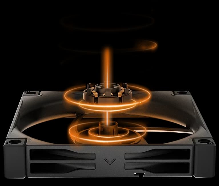 Cooler for PSU/CASE DEEPCOOL FT9 SLIM PWM BLACK LED 500-2950rpm 92mm