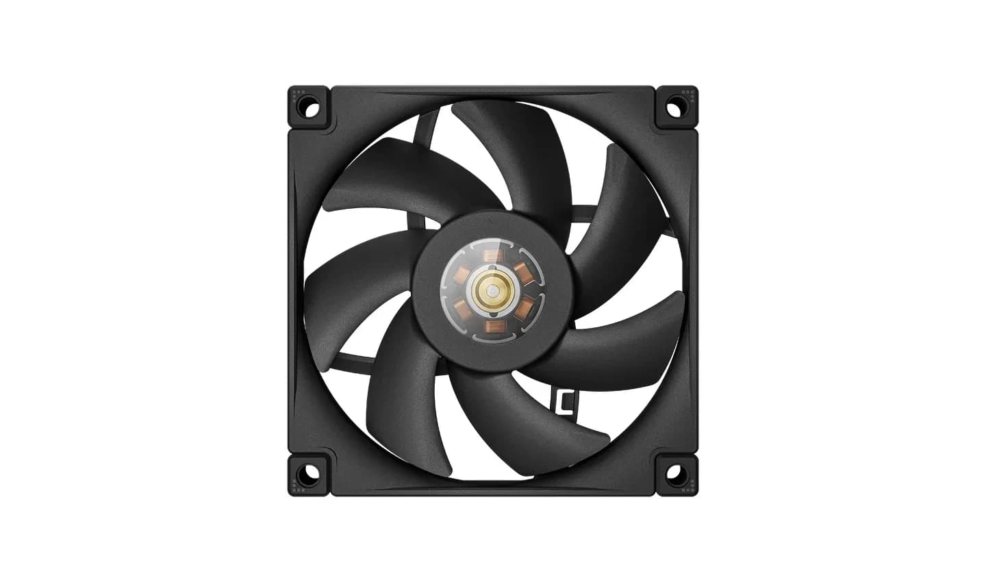 Cooler for PSU/CASE DEEPCOOL FT9 SLIM PWM BLACK LED 500-2950rpm 92mm