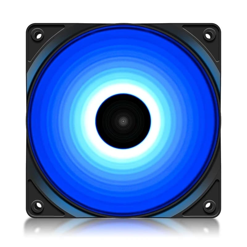 Cooler for PSU/CASE DEEPCOOL RF120 BLUE LED 120x120x25mm Hydro Bearing 1300 RPM