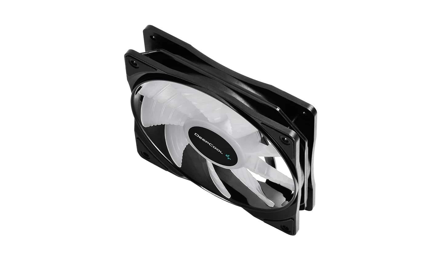 Cooler for PSU/CASE DEEPCOOL RF120 RGB LED 120x120x25mm Hydro Bearing 1300 RPM