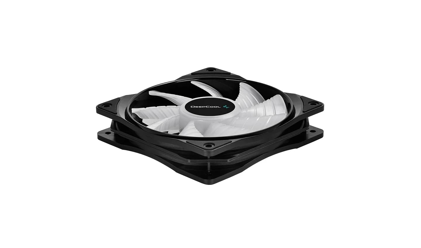 Cooler for PSU/CASE DEEPCOOL RF120 RGB LED 120x120x25mm Hydro Bearing 1300 RPM