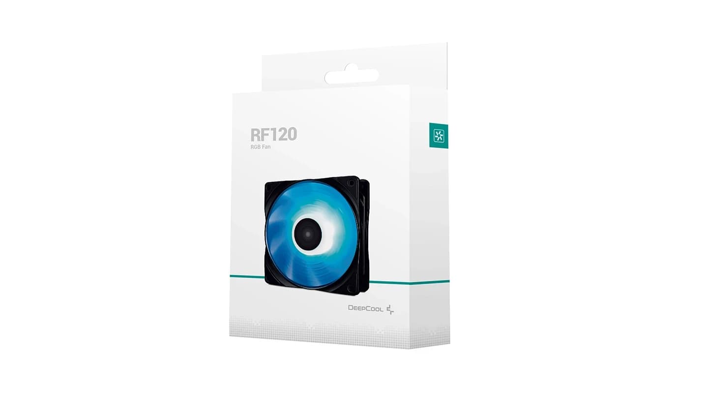 Cooler for PSU/CASE DEEPCOOL RF120 RGB LED 120x120x25mm Hydro Bearing 1300 RPM