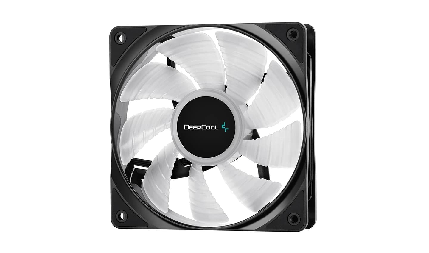 Cooler for PSU/CASE DEEPCOOL RF120 RGB LED 120x120x25mm Hydro Bearing 1300 RPM