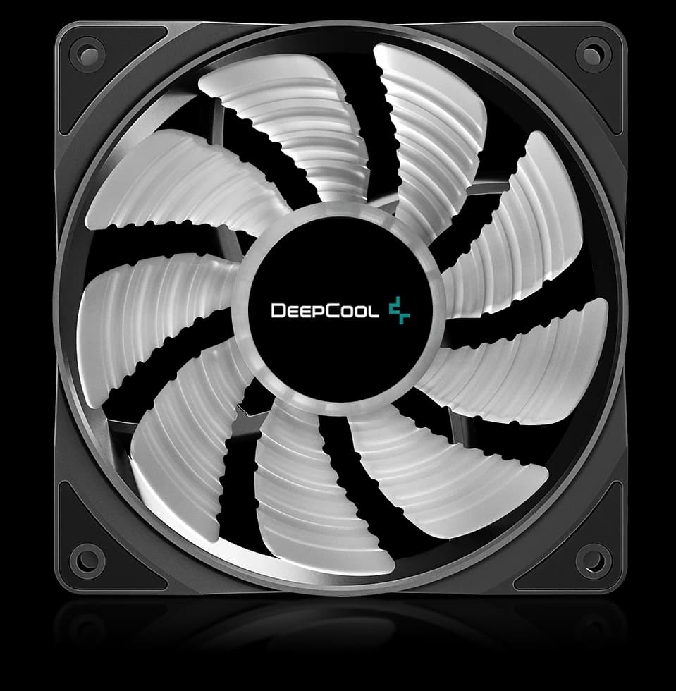 Cooler for PSU/CASE DEEPCOOL RF120FS 3-COLOR-LED 120x120x25mm Hydro Bearing 500-1500RPM