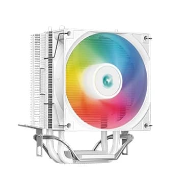 CPU cooler DEEPCOOL AG300 WH WHITE ARGB LED LGA115*/1700/1200/AMD 92mm PWM fan,500-3050rpm,3HP