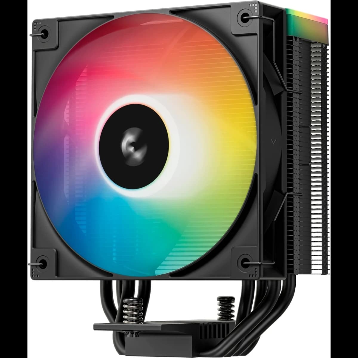 CPU cooler DEEPCOOL AG400 V2 BK ARGB LGA115*/1700/1200/AMD 120mm PWM fan,300-1850rpm,4HP