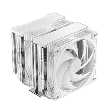 CPU cooler DEEPCOOL AG620 G2 WH LGA1700/1851/AMD 2x120mm 300-1950rpm,6HP