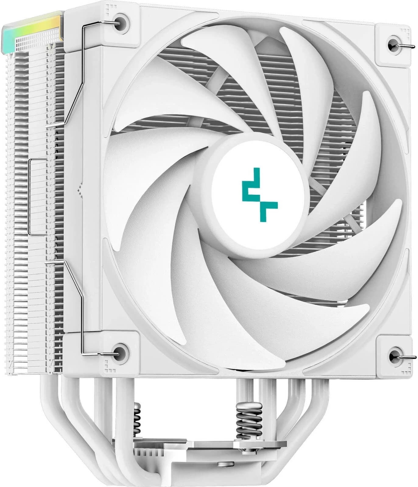 CPU cooler DEEPCOOL AK400 DIG. WH LGA1700/1200/115*/AMD 120mm Black PWM FDB fan,500-1850rpm,4HP