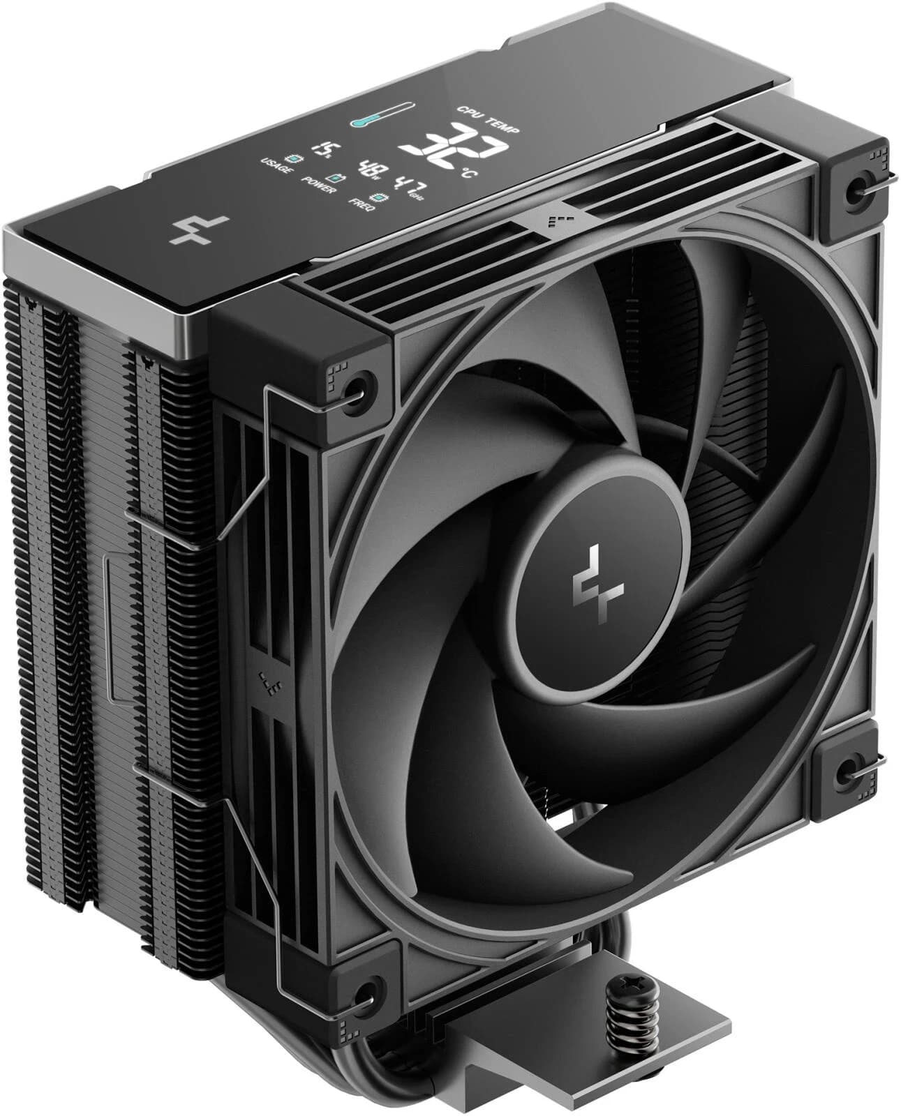 CPU cooler DEEPCOOL AK400 G2 DIG. NYX LGA1851/1700/1200/115*/AMD 120mm Black PWM FDB fan,2200rpm,4HP
