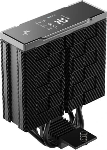 CPU cooler DEEPCOOL AK400 G2 DIG. NYX LGA1851/1700/1200/115*/AMD 120mm Black PWM FDB fan,2200rpm,4HP