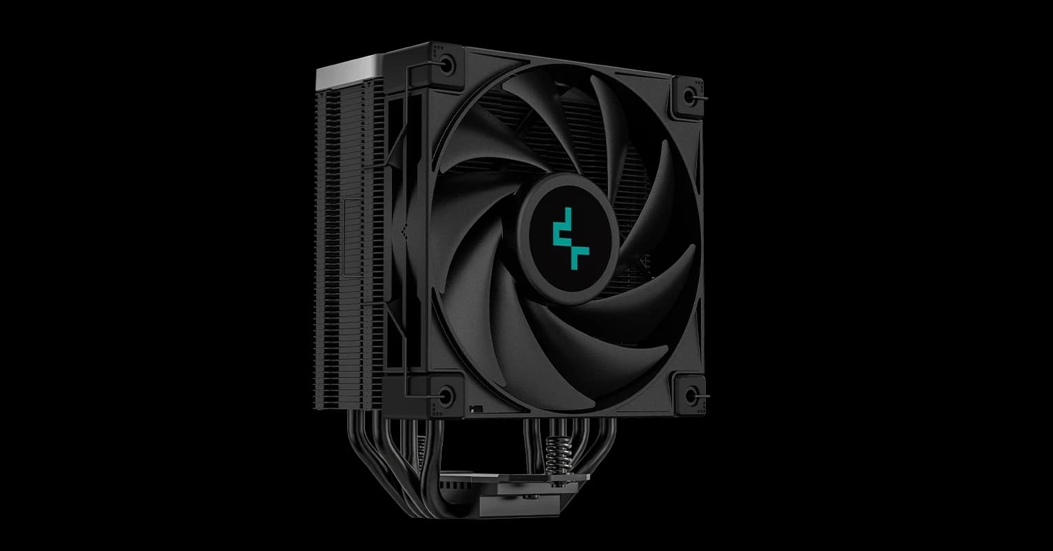Кулер для процессора DeepCool AK400 ZERO DARK+ (120 мм) чёрный
