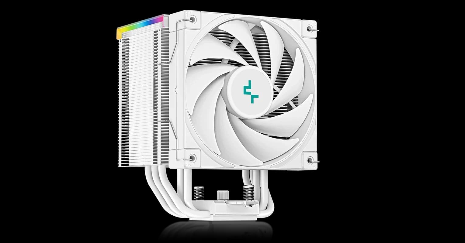 Кулер для процессора DeepCool AK500 DIG (LGA1700, 120 мм) белый
