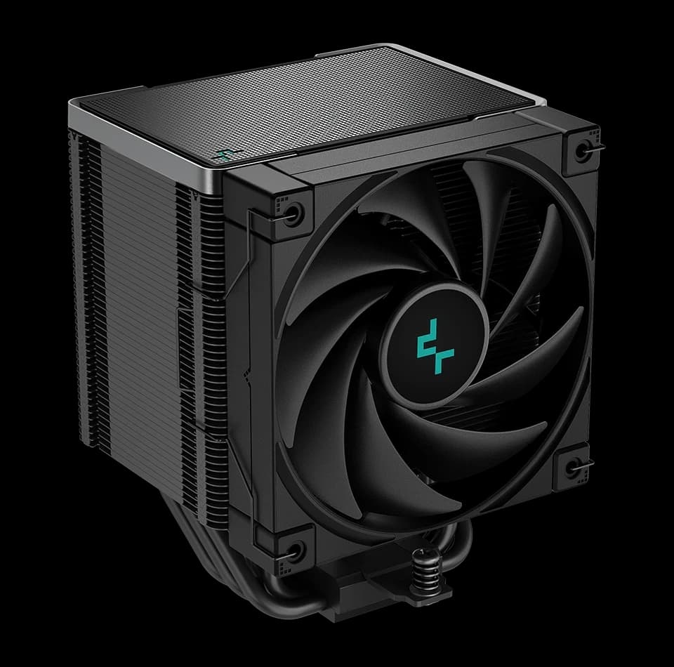 CPU cooler DEEPCOOL AK500 ZERO DARK LGA1700/1200/115*/20**/AMD 120mm Black PWM FDB,500-1850rpm,5HP