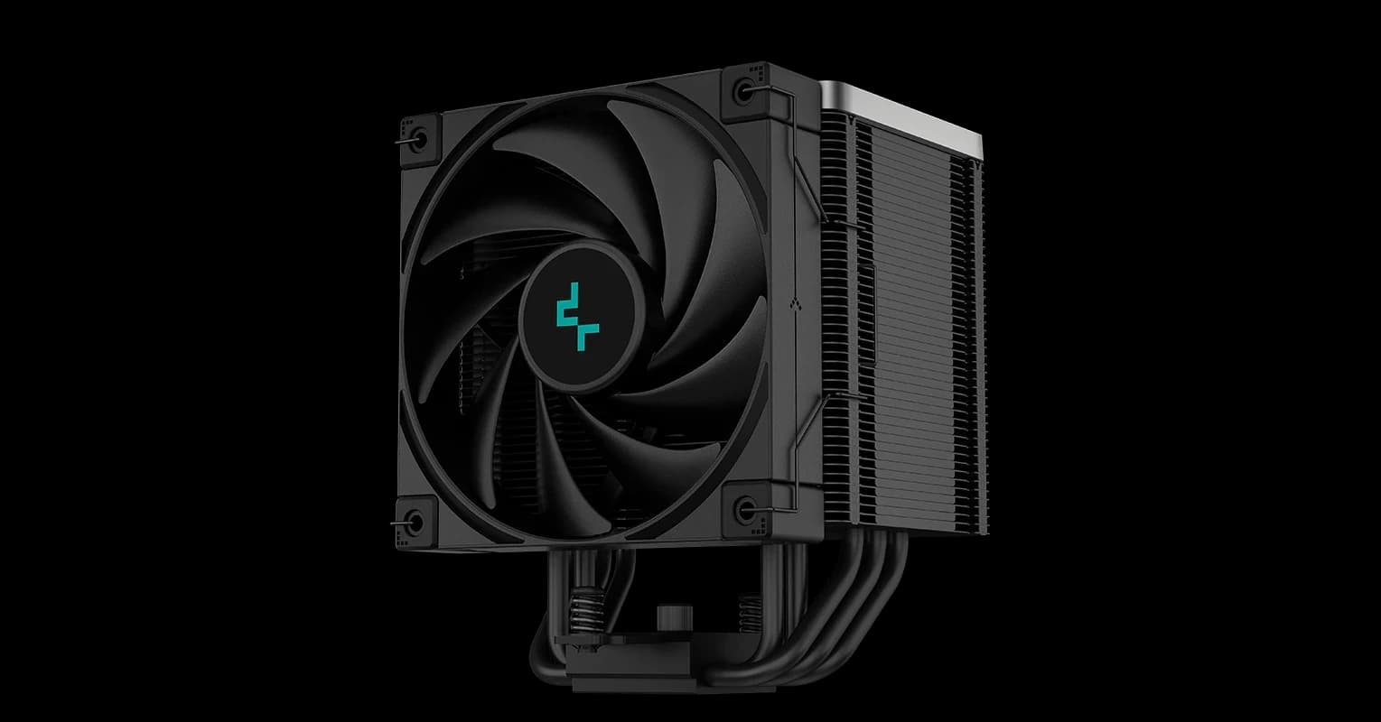 CPU cooler DEEPCOOL AK500 ZERO DARK LGA1700/1200/115*/20**/AMD 120mm Black PWM FDB,500-1850rpm,5HP