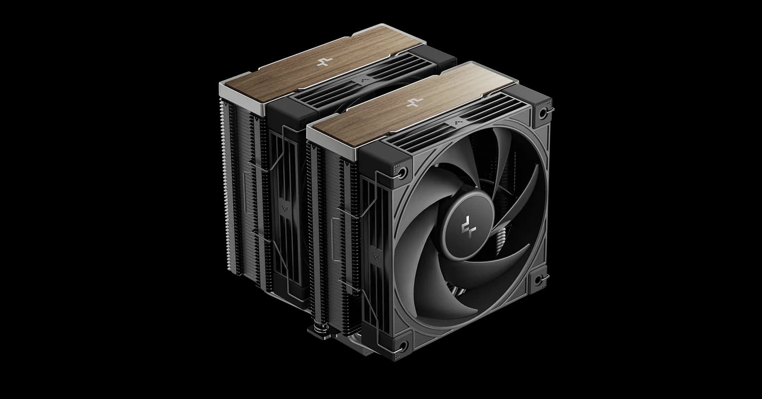 Кулер для процессора DeepCool AK620 G2 (2x120 мм, 2000 об/мин) чёрный
