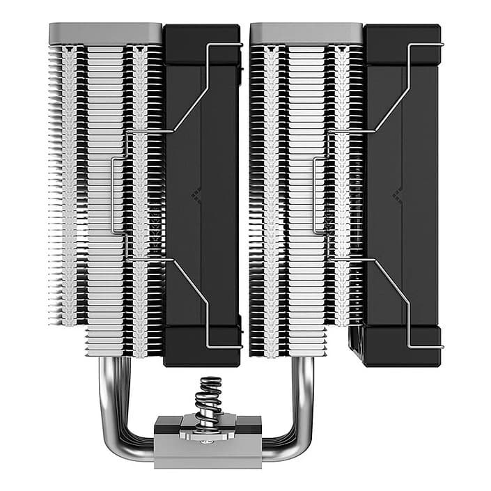 CPU cooler DEEPCOOL AK620 LGA1700/1200/115*/20**/AMD 2x120mm Black PWM FDB fan,500-1850rpm,6HP