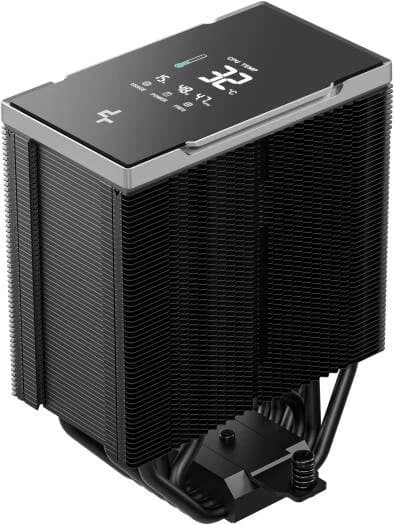 CPU cooler DEEPCOOL AK700 DIG. NYX LGA1851/1700/1200/115*/AMD 120mm BLACK PWM FDB fan,2700pm,7HP