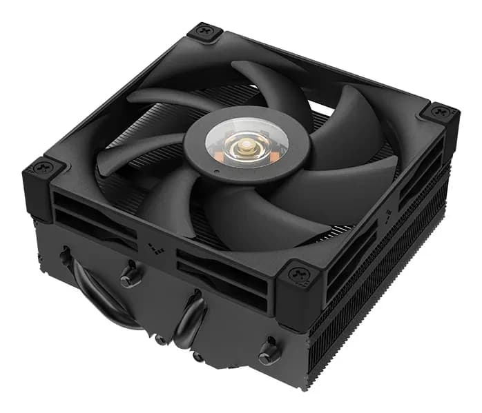 CPU cooler DEEPCOOL AN400 LGA1700/1200/115*/AMD 92mm Black PWM FDB fan,500~2950rpm, 4HP