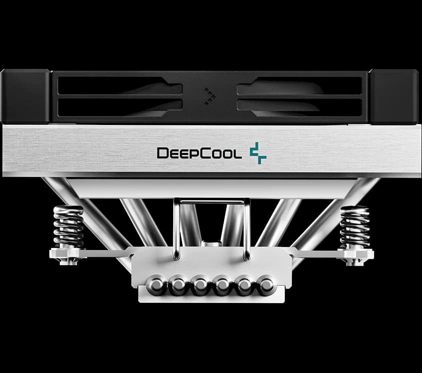 CPU cooler DEEPCOOL AN600 LGA1700/1200/115*/AMD 120mm Black PWM FDB fan,500-1850rpm, 6HP