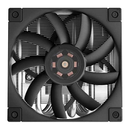 CPU cooler DEEPCOOL AN600 LGA1700/1200/115*/AMD 120mm Black PWM FDB fan,500-1850rpm, 6HP