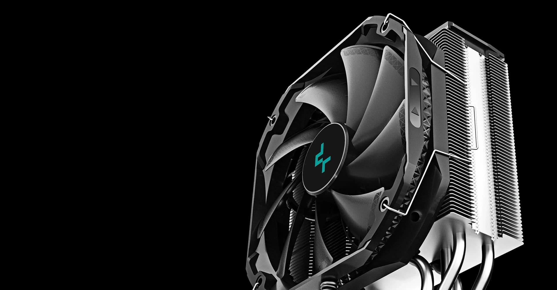 CPU cooler DEEPCOOL AS500 A-RGB LGA775/115*/1200/AMD 140 mm Black PWM fan, 500-1500rpm,5HP