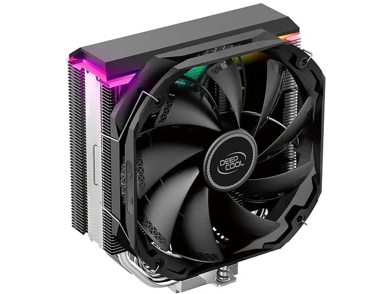CPU cooler DEEPCOOL AS500 A-RGB LGA775/115*/1200/AMD 140 mm Black PWM fan, 500-1500rpm,5HP