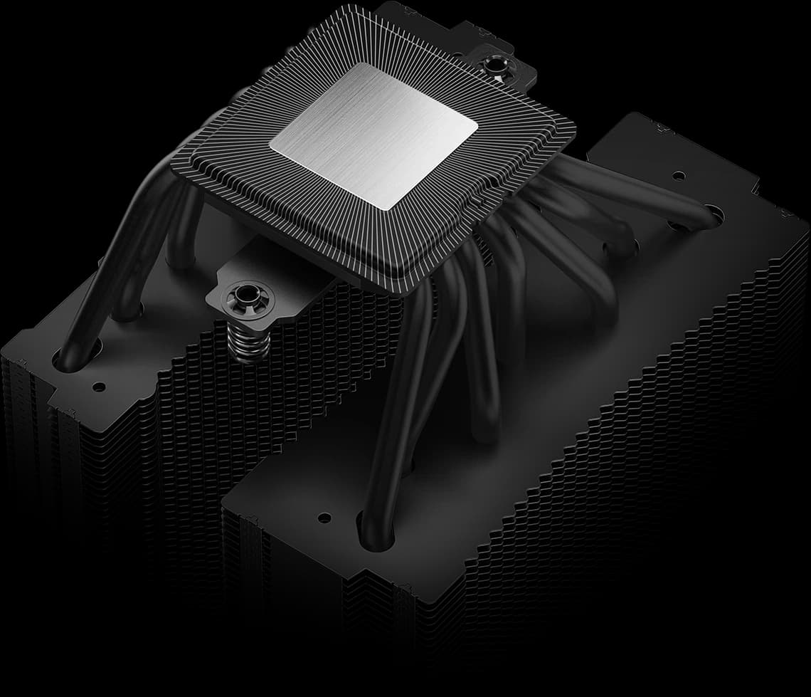 CPU cooler DEEPCOOL ASSASSIN IV VC LGA1700/1200/115*/AM*/FM*(140+140)x25mm,400~1400rpm 7 HP