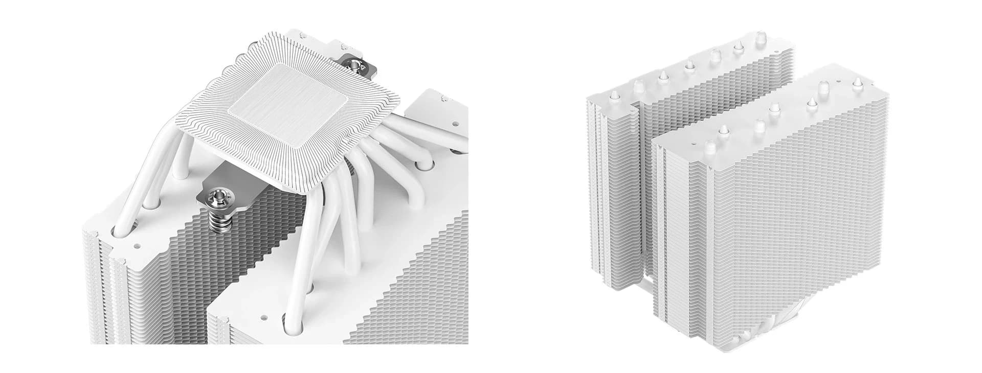 CPU cooler DEEPCOOL ASSASSIN VC ELITE WH LGA1851/1700/1200/115*/AM/FM(140+140)x25mm,500~1800rpm 7 HP