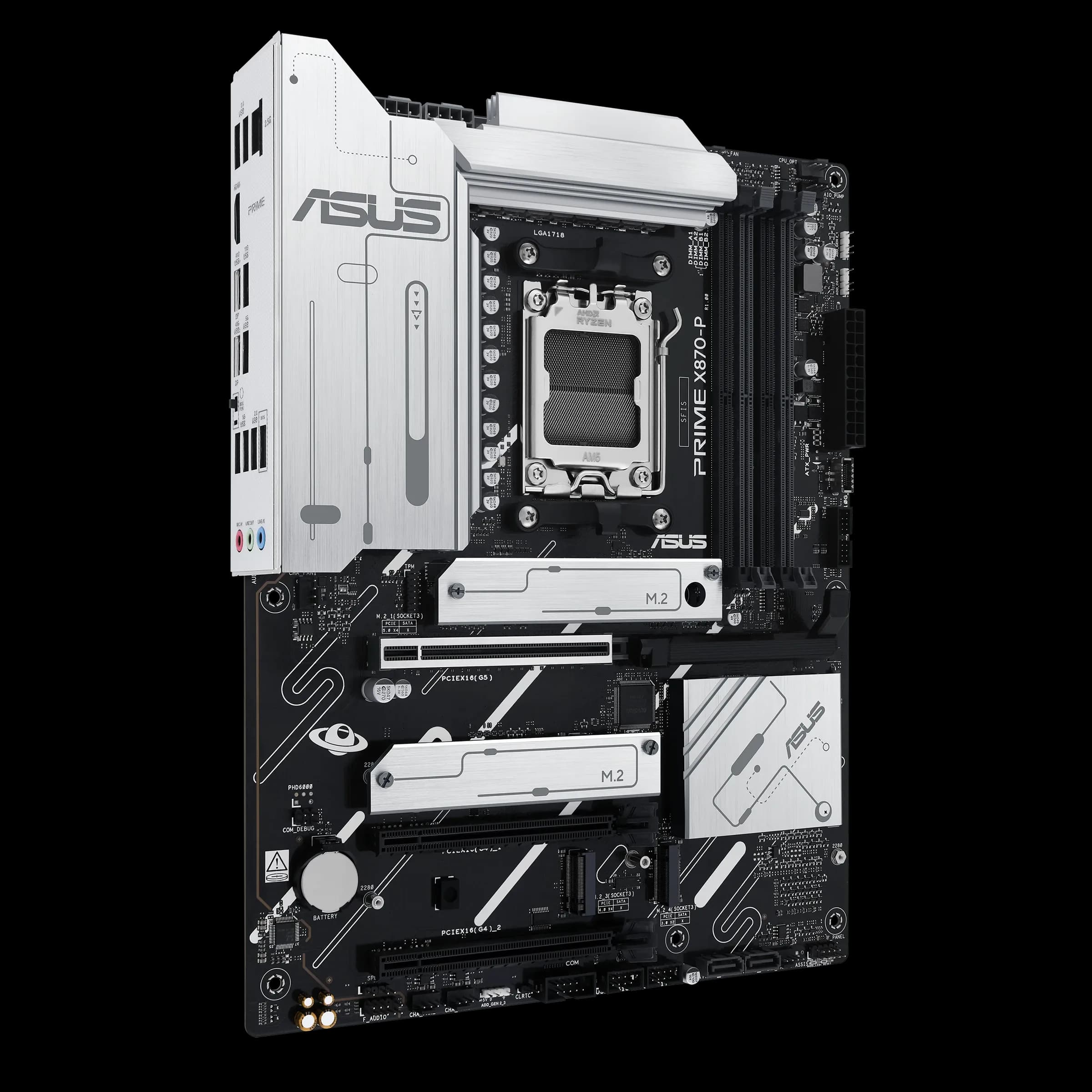 MB AM5 ASUS PRIME X870-P,4xDDR5,17xUSB,USB 3.2 ATX,2xM.2,3PCIe16x HDMI
