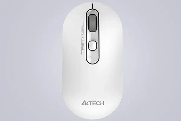 Мышь A4Tech Fstyler FG20, белая, Радиоканал (USB-приёмник)