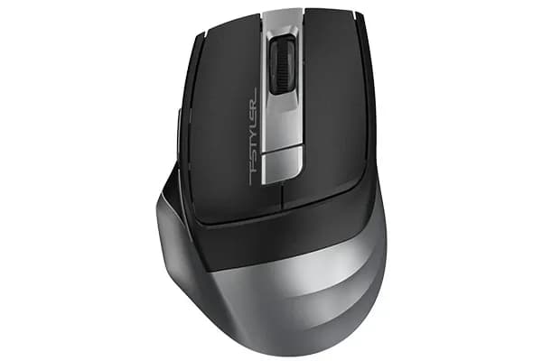 Мышь A4Tech Fstyler FG35, серая, Радиоканал (USB-приёмник)