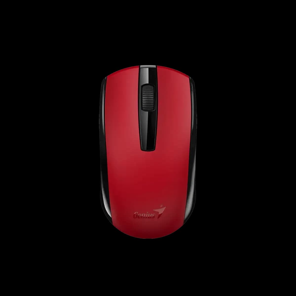 Мышь Genius ECO-8100, красная, Радиоканал (USB-приёмник)