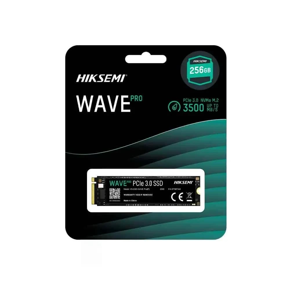 SSD HIKSEMI HS-SSD-WAVE Pro(P) 256GB 3D NAND M.2 2280 PCIe NVME Read / Write: 3500/1250MB/s