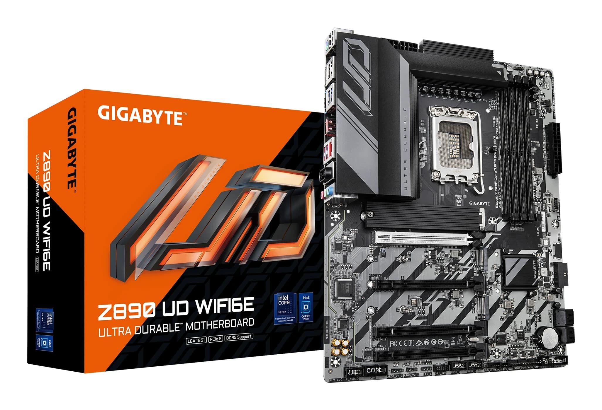 Материнская плата LGA1851 GIGABYTE Z890 UD WIFI6E