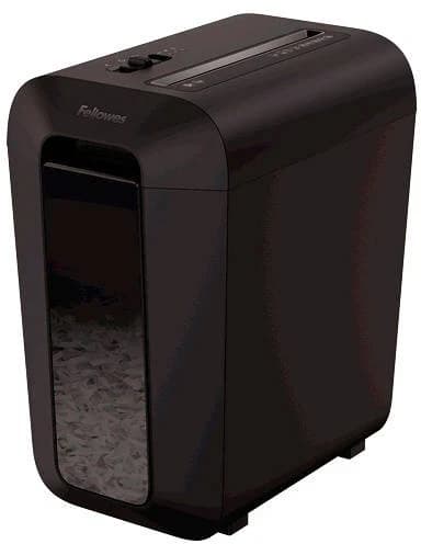 Уничтожитель документов Fellowes LX65 (P-4, 4х40 мм, 10 листов, 22 л) чёрный