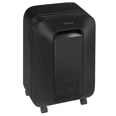 Уничтожитель документов Fellowes POWERSHRED LX201 (P-5, 2х12 мм, 10 листов, 22 л) черный