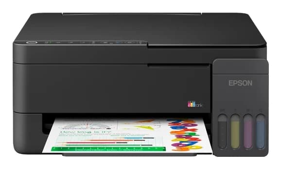 МФУ струйное Epson EcoTank L3350 (A4, 33 стр/мин, Wi-Fi) чёрный